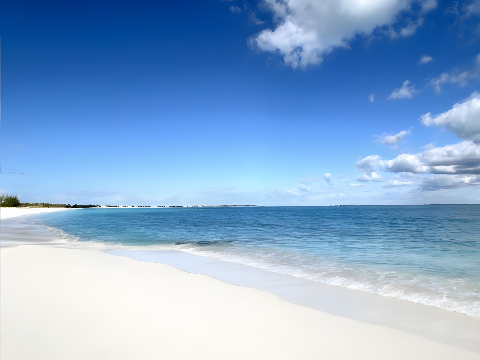 Treasure Cay Beach white sand and turquoise water
